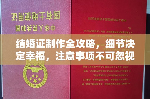 金门结婚证制作全攻略，细节决定幸福，注意事项不可忽视
